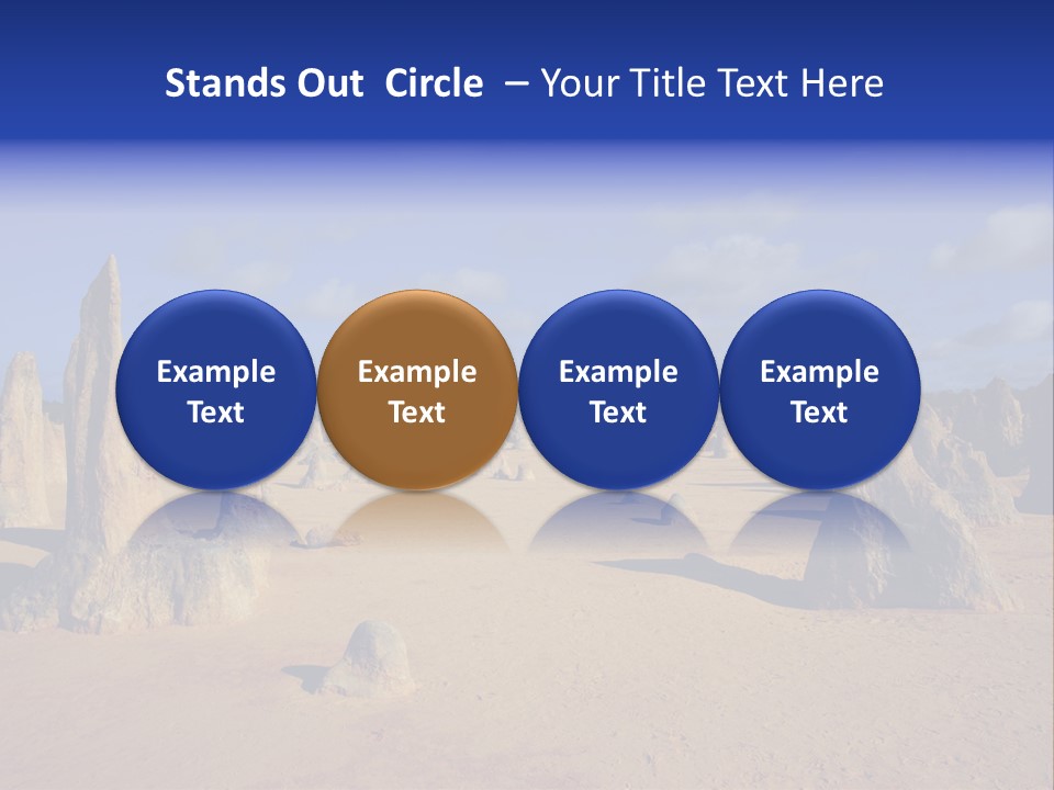 Sky Western Dry PowerPoint Template