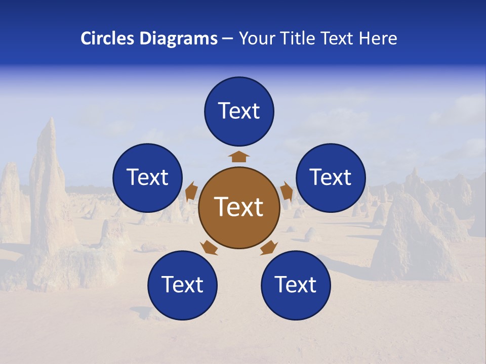 Sky Western Dry PowerPoint Template