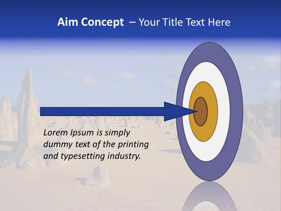 Sky Western Dry PowerPoint Template