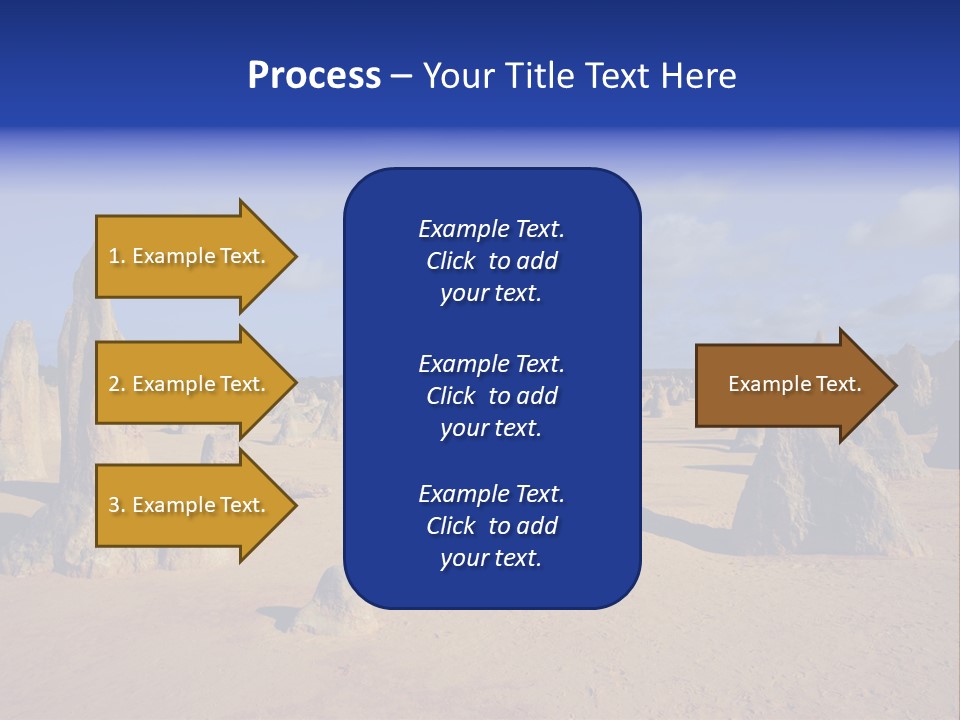Sky Western Dry PowerPoint Template