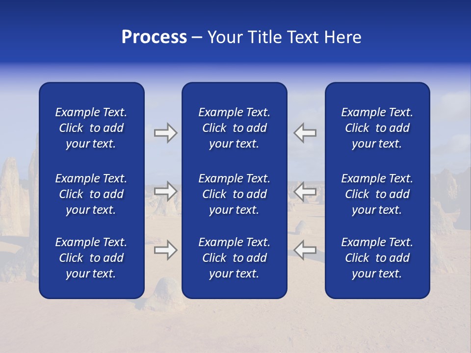 Sky Western Dry PowerPoint Template