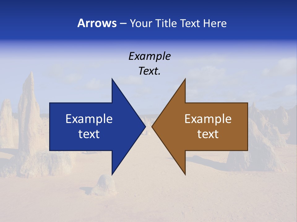 Sky Western Dry PowerPoint Template