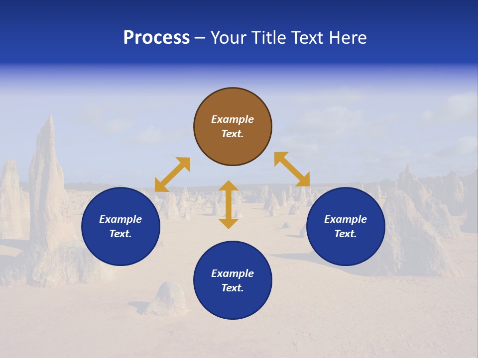 Sky Western Dry PowerPoint Template