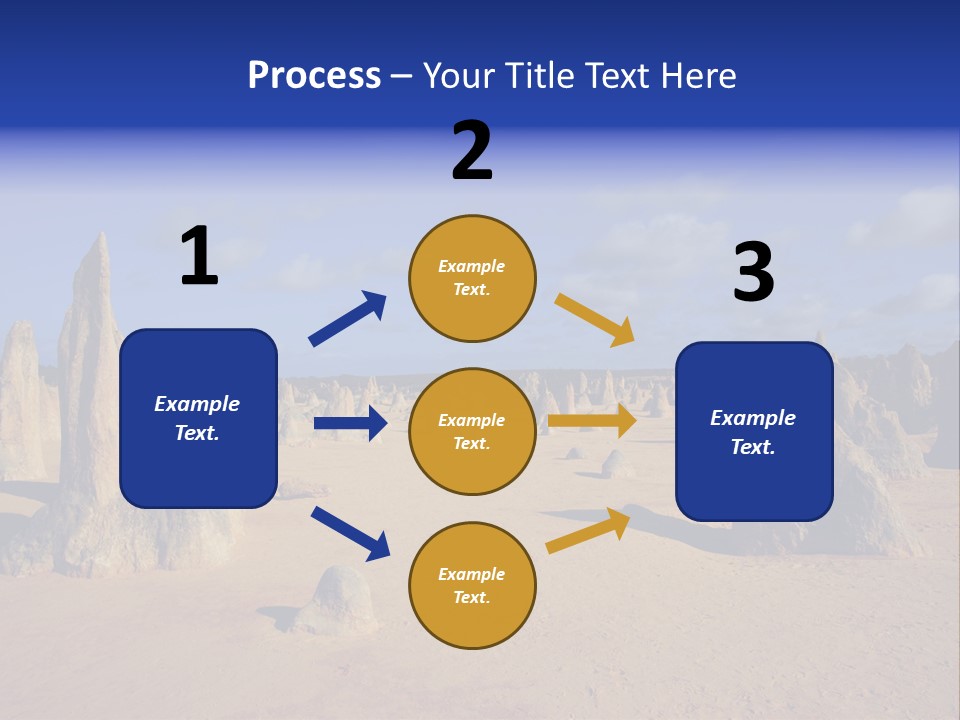 Sky Western Dry PowerPoint Template