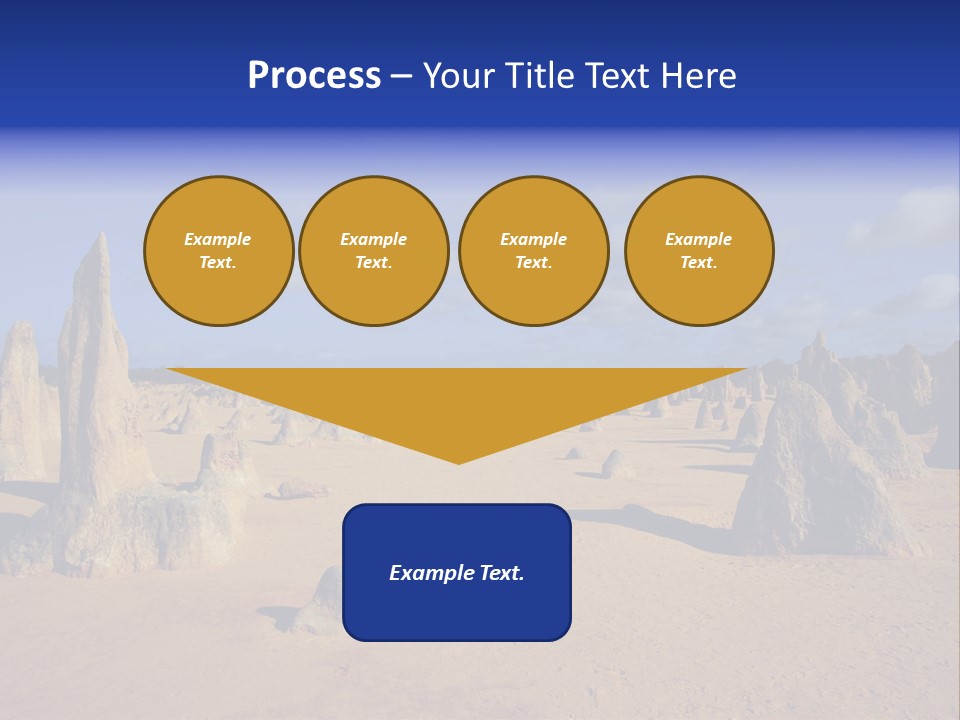 Sky Western Dry PowerPoint Template