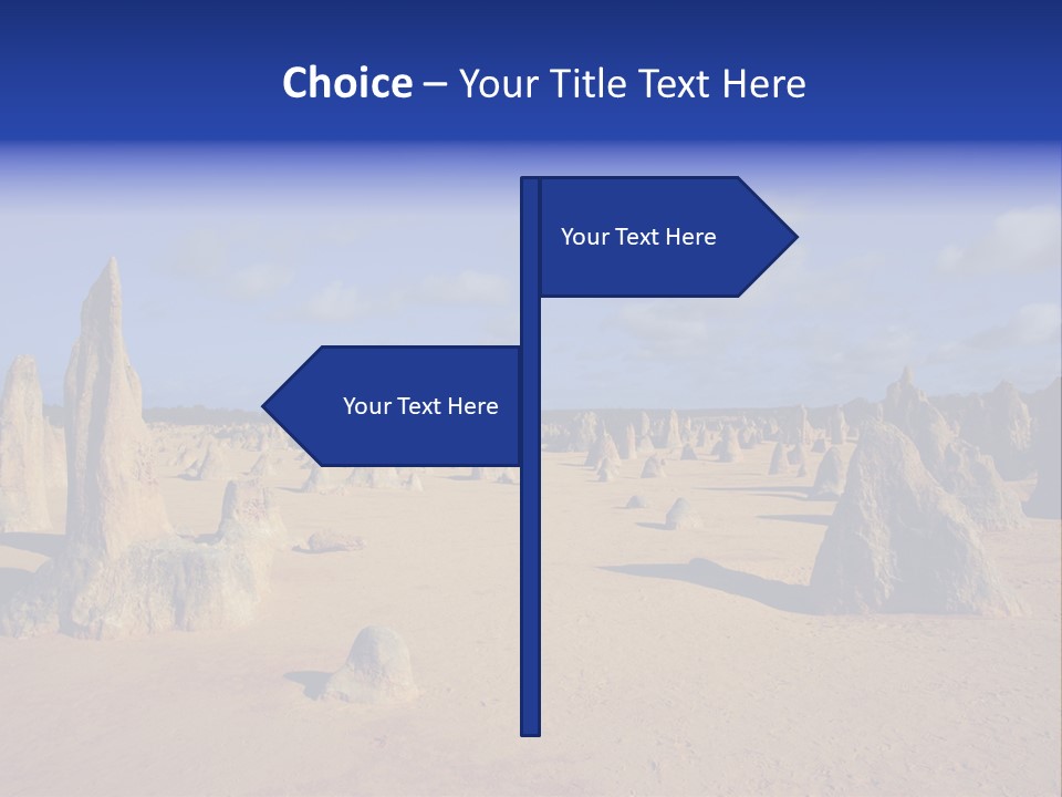 Sky Western Dry PowerPoint Template