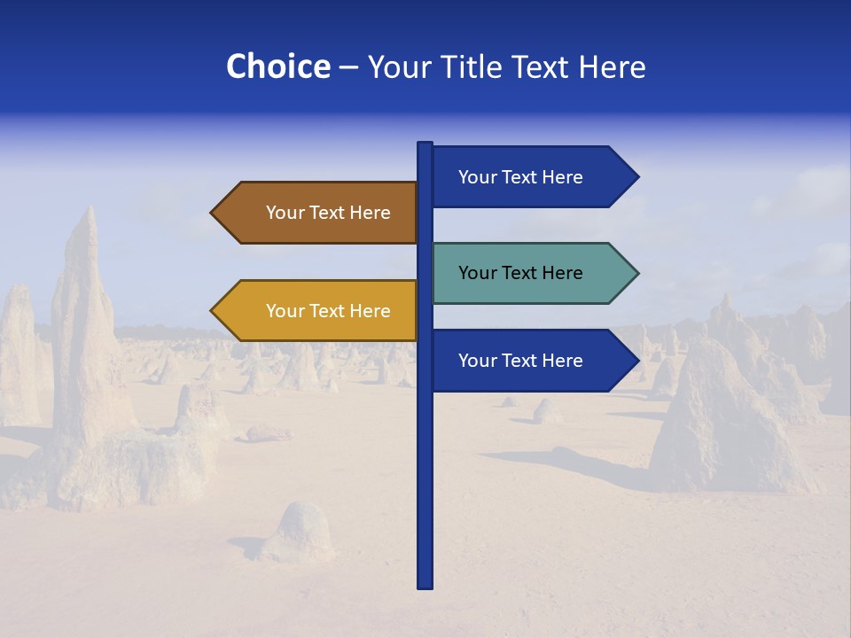Sky Western Dry PowerPoint Template