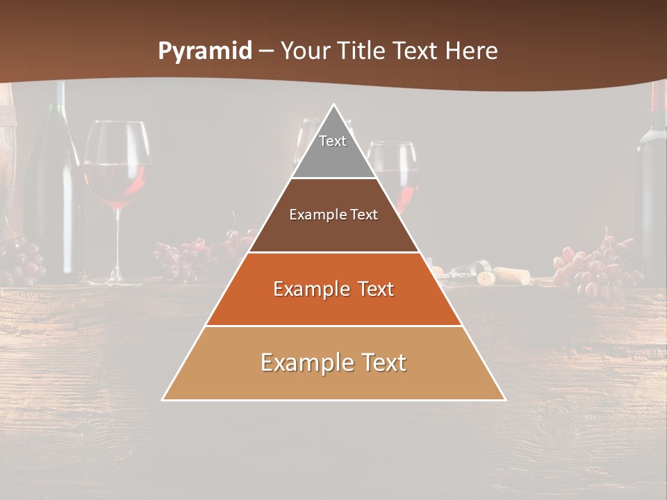 Cold Bunch Wine PowerPoint Template