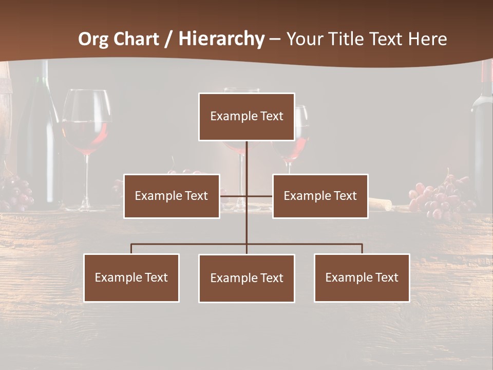 Cold Bunch Wine PowerPoint Template