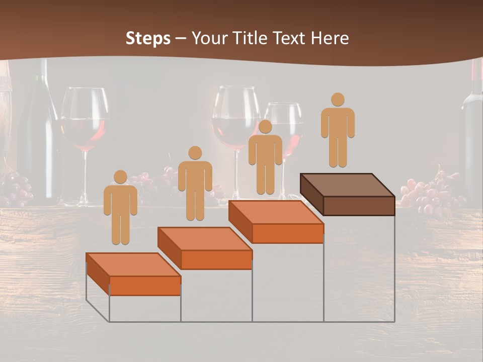 Cold Bunch Wine PowerPoint Template