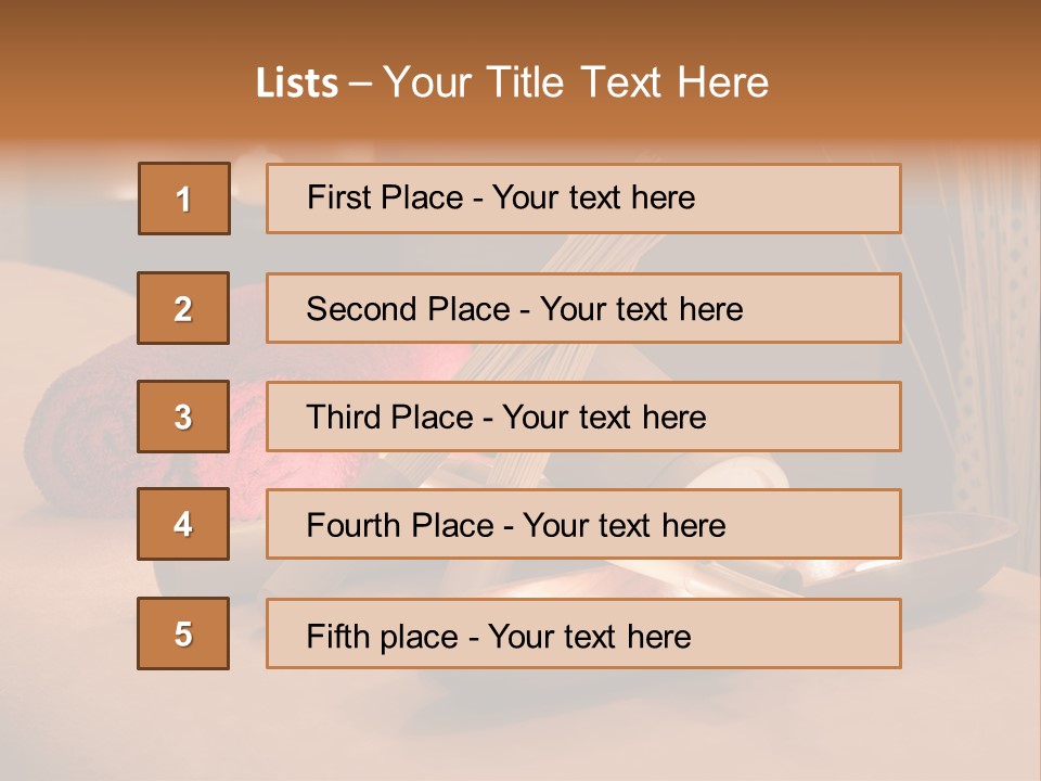 Spirit Health Wooden PowerPoint Template