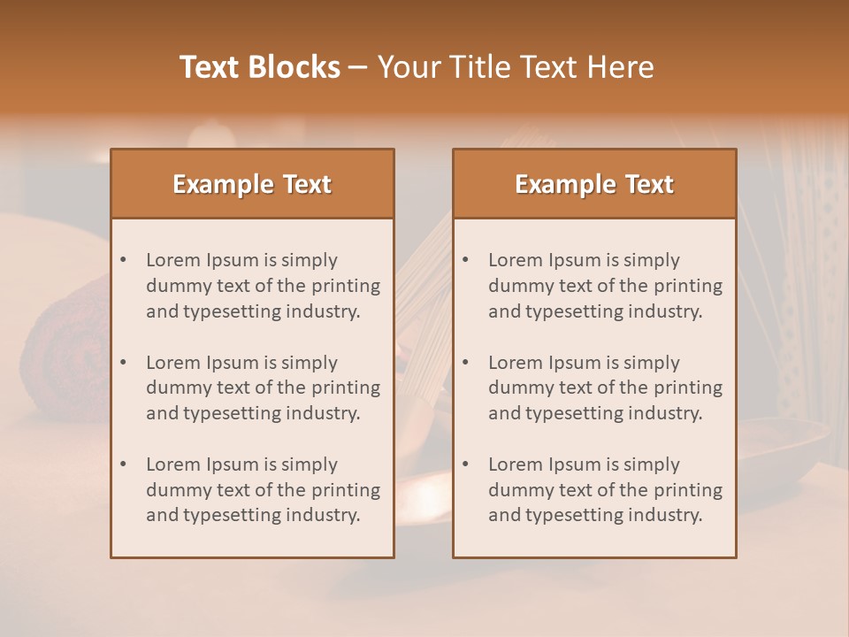 Spirit Health Wooden PowerPoint Template