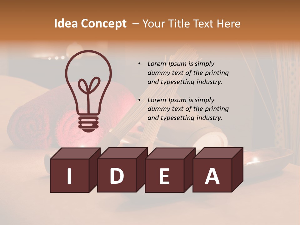 Spirit Health Wooden PowerPoint Template