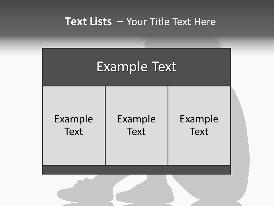 A Woman Sitting On The Ground With Her Hand On Her Head PowerPoint Template