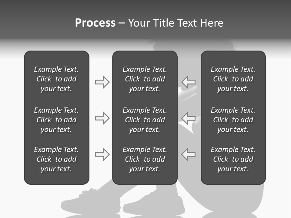 A Woman Sitting On The Ground With Her Hand On Her Head PowerPoint Template