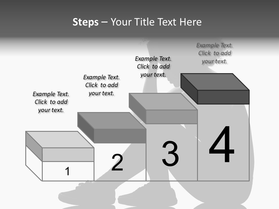 A Woman Sitting On The Ground With Her Hand On Her Head PowerPoint Template