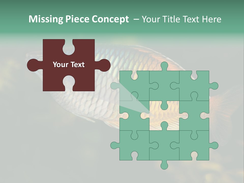 Nature Underwater Fish PowerPoint Template