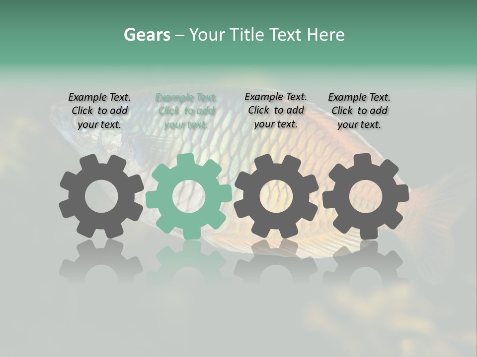 Nature Underwater Fish PowerPoint Template