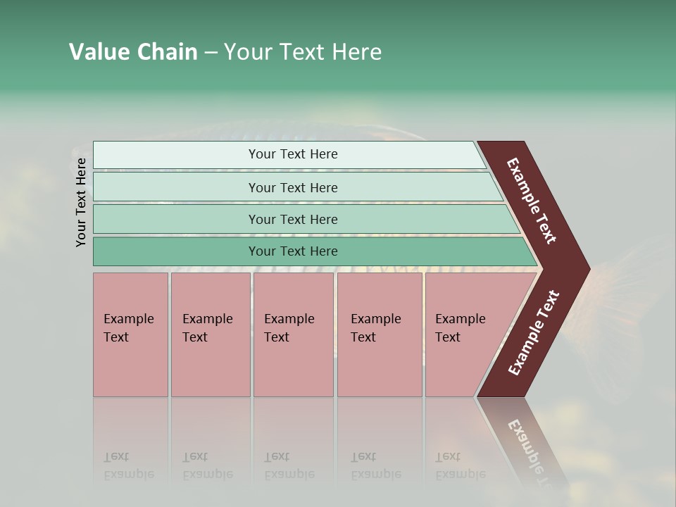 Nature Underwater Fish PowerPoint Template