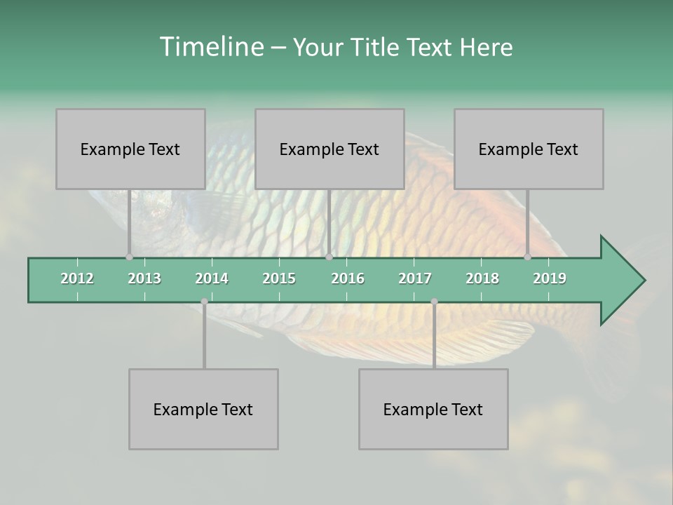 Nature Underwater Fish PowerPoint Template