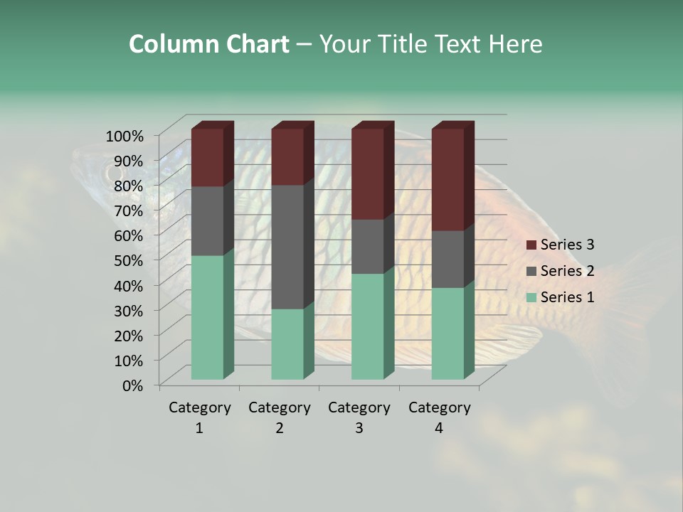Nature Underwater Fish PowerPoint Template