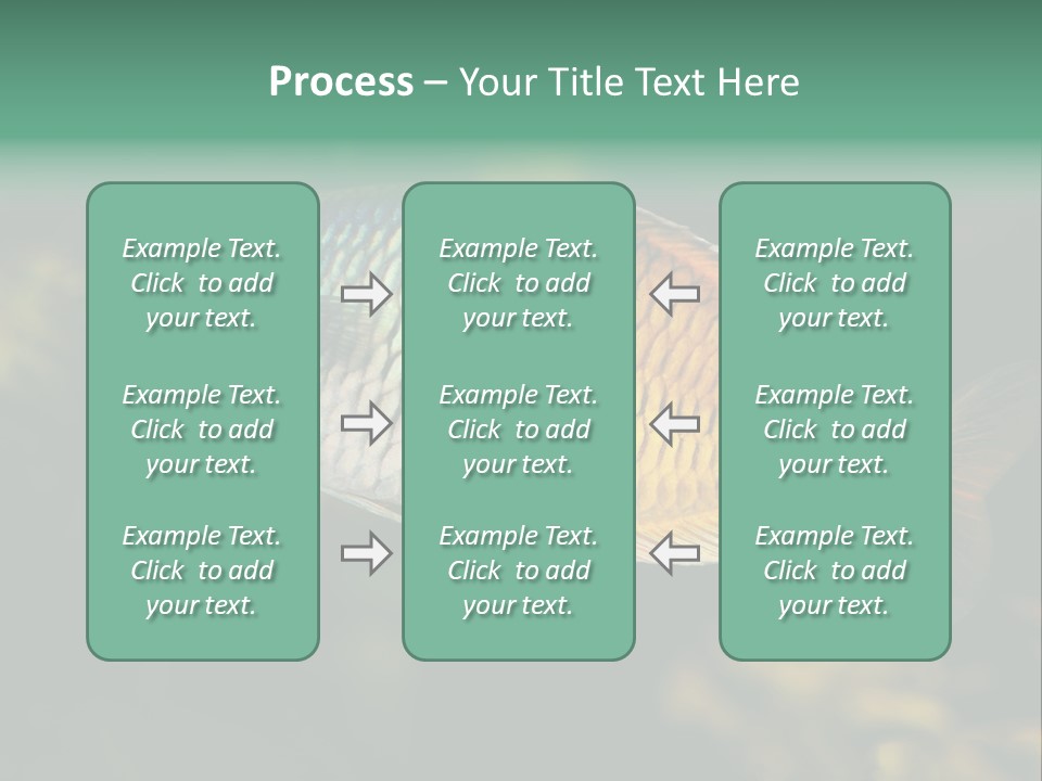 Nature Underwater Fish PowerPoint Template