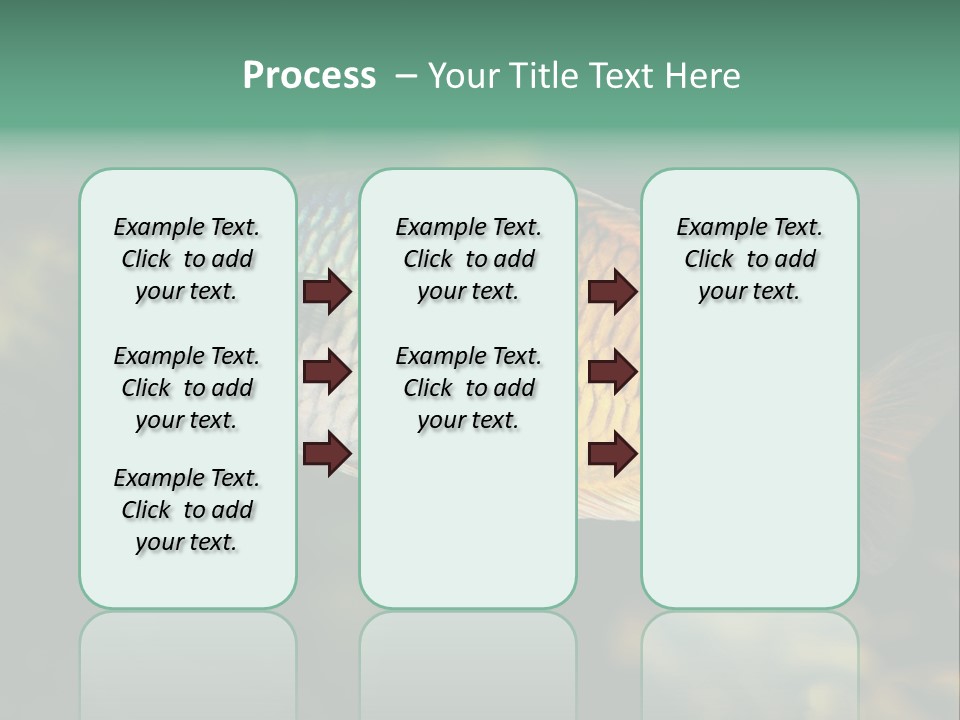 Nature Underwater Fish PowerPoint Template