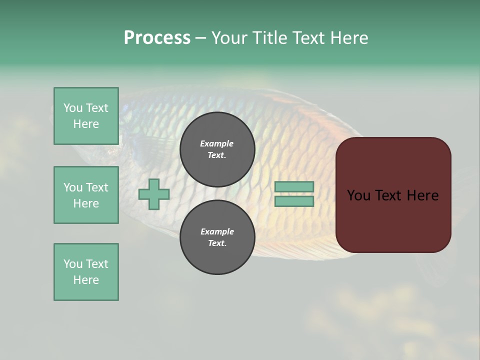 Nature Underwater Fish PowerPoint Template