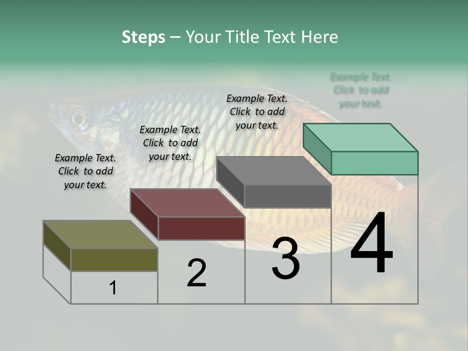 Nature Underwater Fish PowerPoint Template