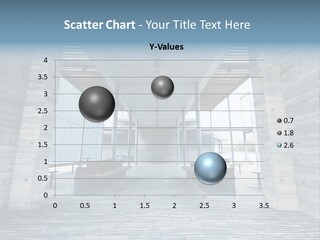 Empty Indoor Sunlight PowerPoint Template