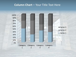 Empty Indoor Sunlight PowerPoint Template