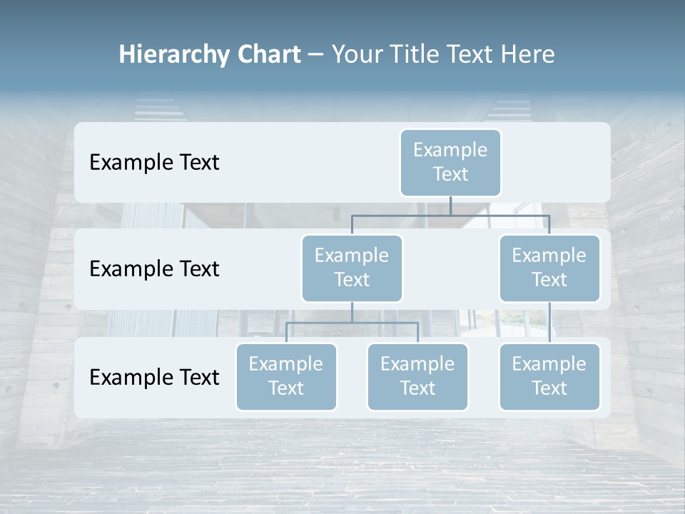 Empty Indoor Sunlight PowerPoint Template