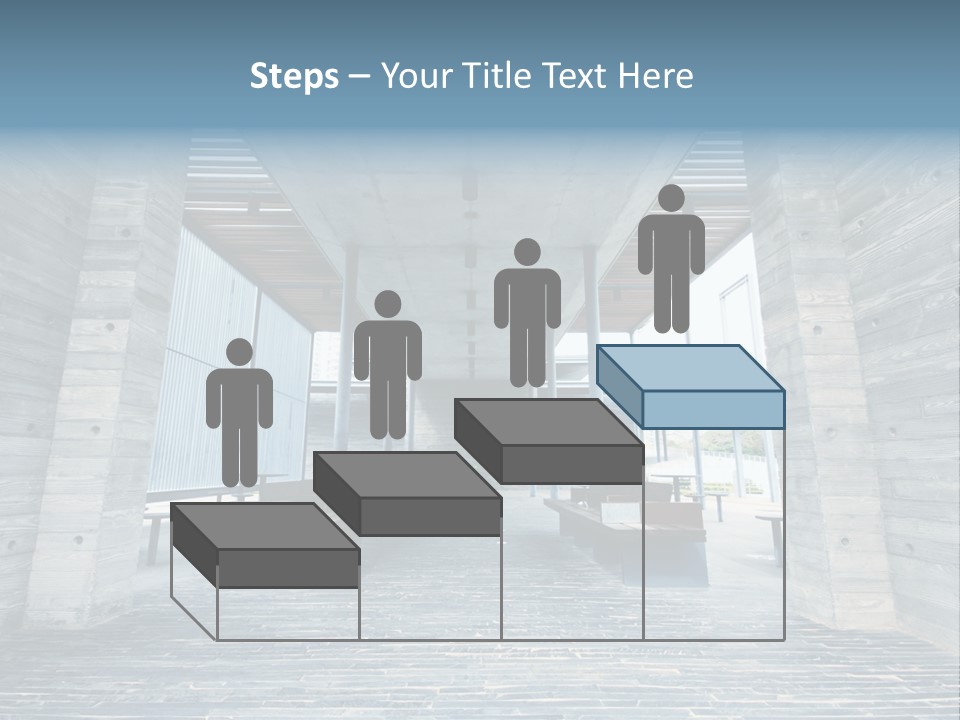 Empty Indoor Sunlight PowerPoint Template
