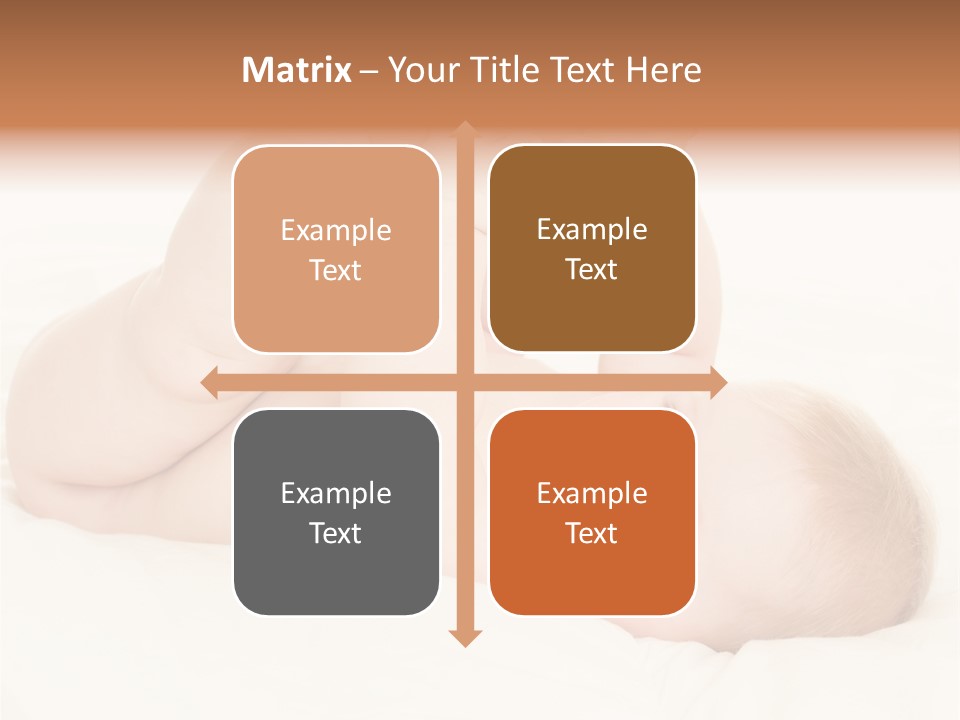 Beautiful Caucasian Care PowerPoint Template