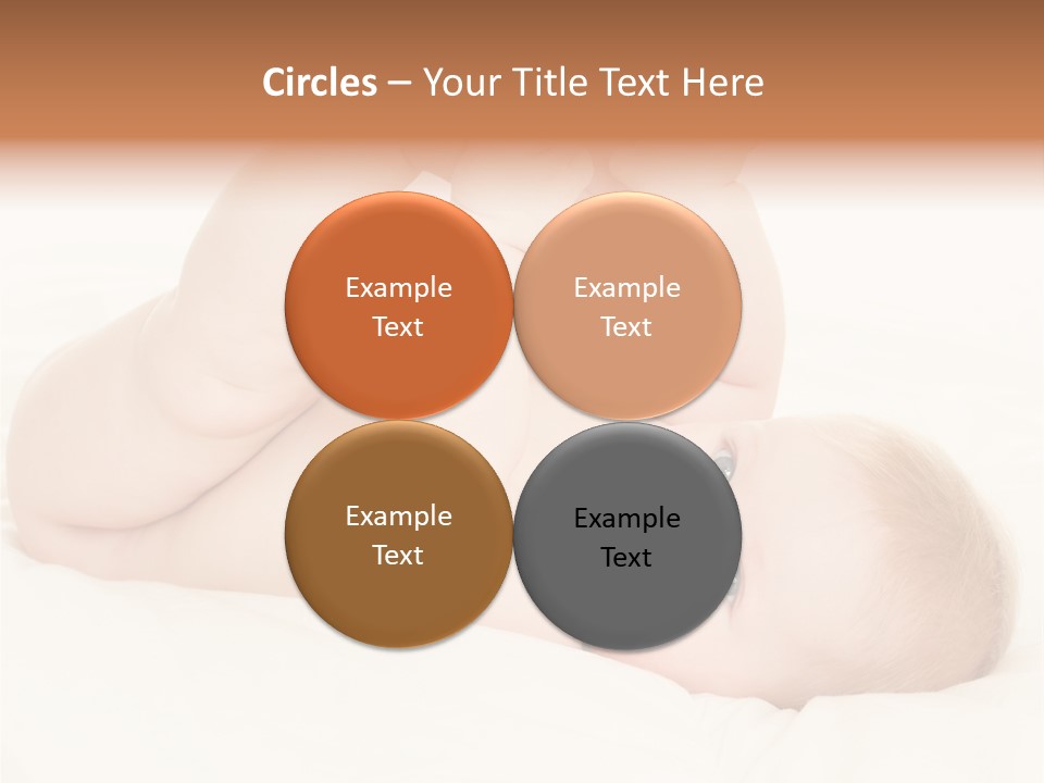 Beautiful Caucasian Care PowerPoint Template