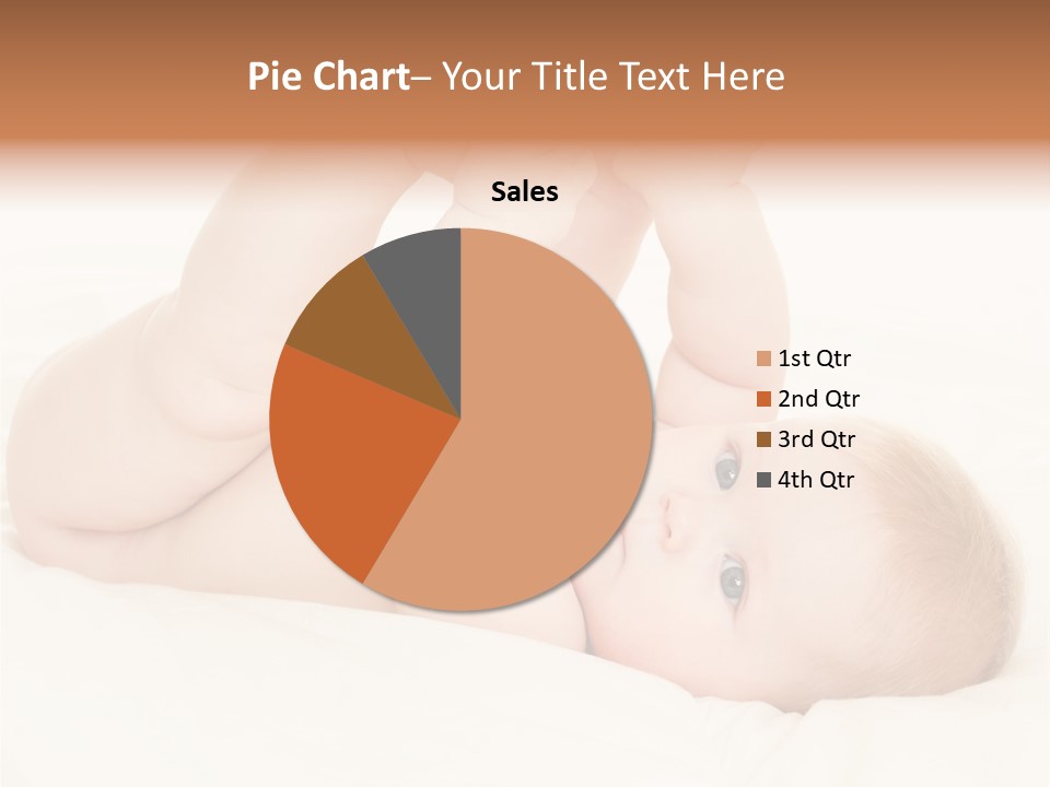 Beautiful Caucasian Care PowerPoint Template
