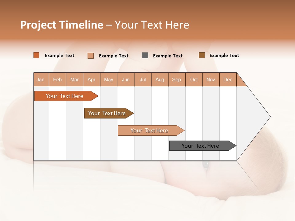 Beautiful Caucasian Care PowerPoint Template