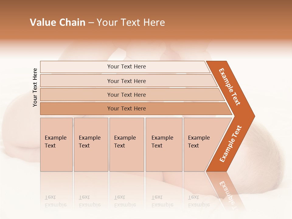 Beautiful Caucasian Care PowerPoint Template