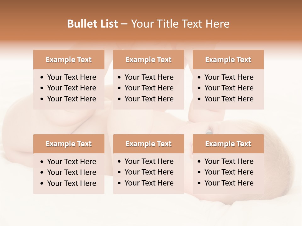 Beautiful Caucasian Care PowerPoint Template