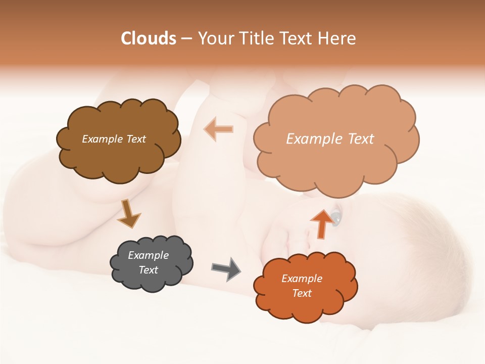 Beautiful Caucasian Care PowerPoint Template