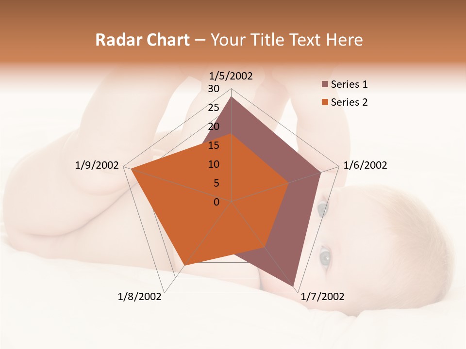Beautiful Caucasian Care PowerPoint Template