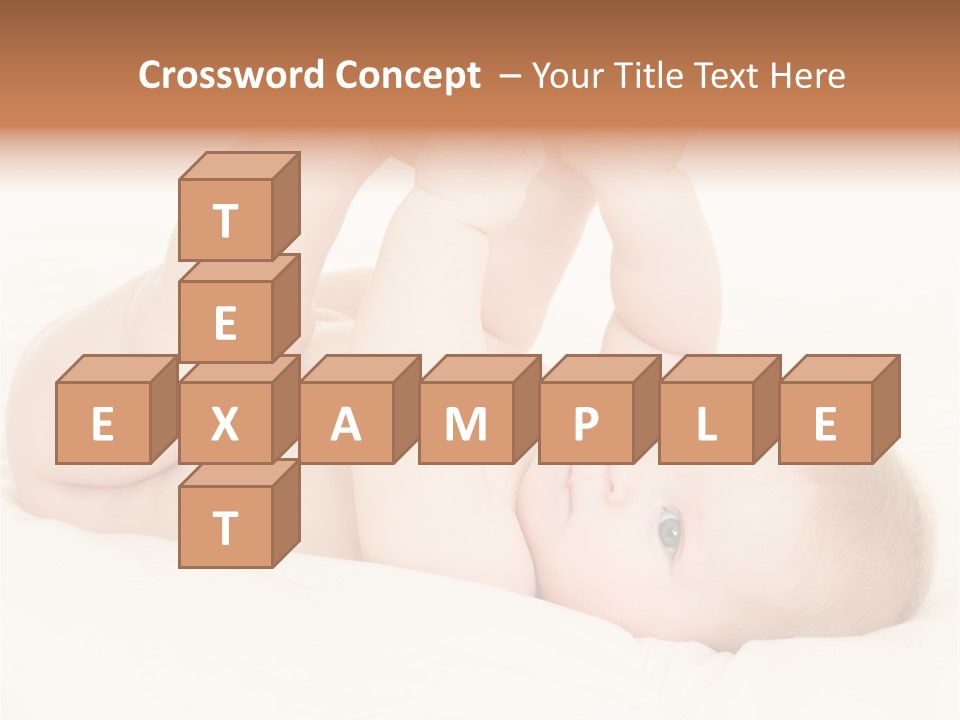 Beautiful Caucasian Care PowerPoint Template