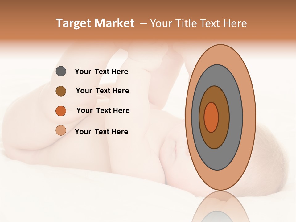 Beautiful Caucasian Care PowerPoint Template