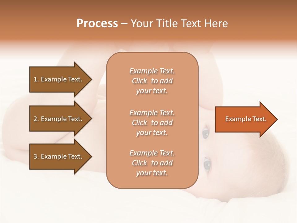 Beautiful Caucasian Care PowerPoint Template