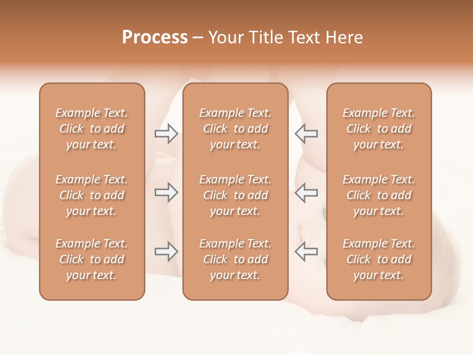Beautiful Caucasian Care PowerPoint Template