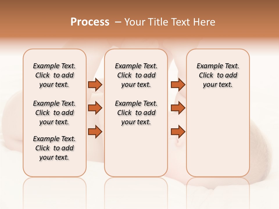 Beautiful Caucasian Care PowerPoint Template