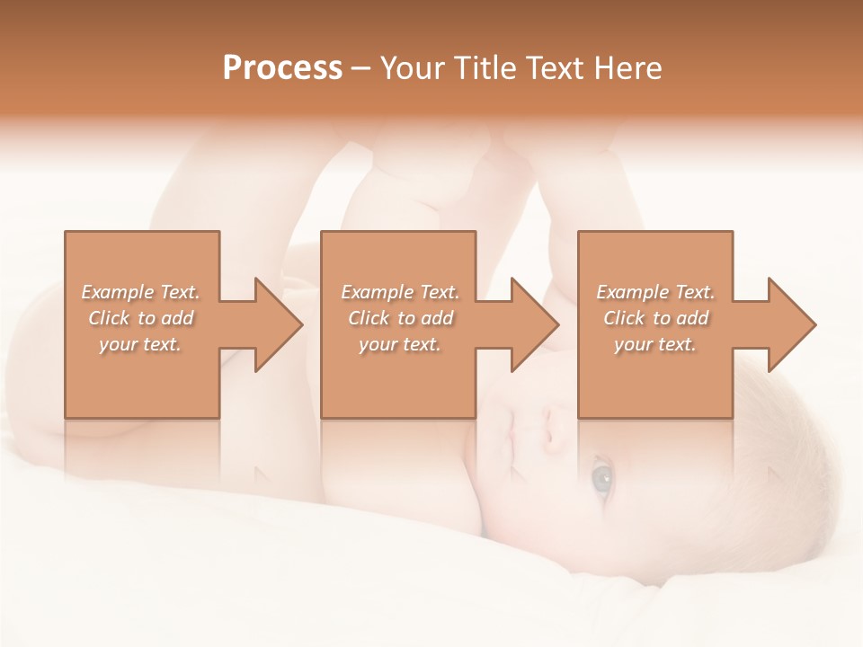 Beautiful Caucasian Care PowerPoint Template