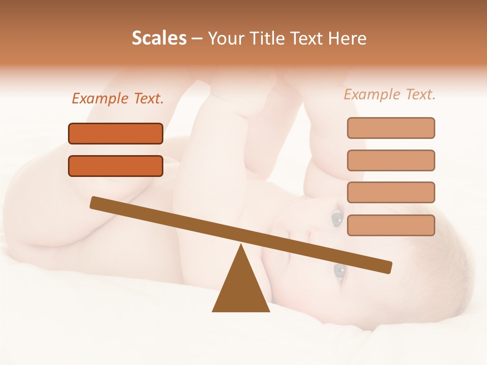 Beautiful Caucasian Care PowerPoint Template