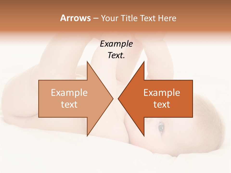 Beautiful Caucasian Care PowerPoint Template