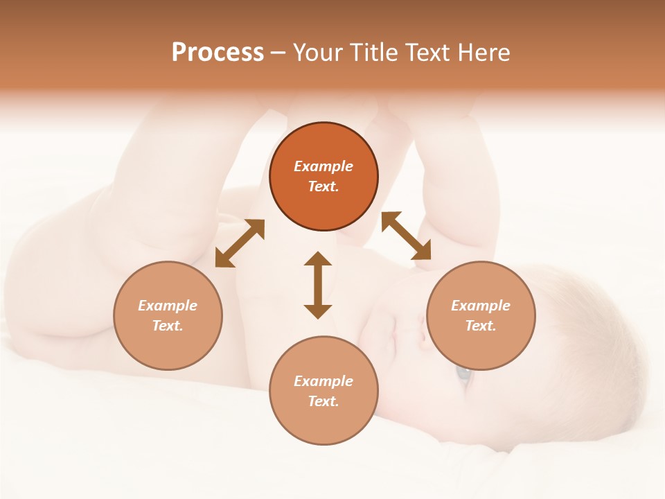 Beautiful Caucasian Care PowerPoint Template